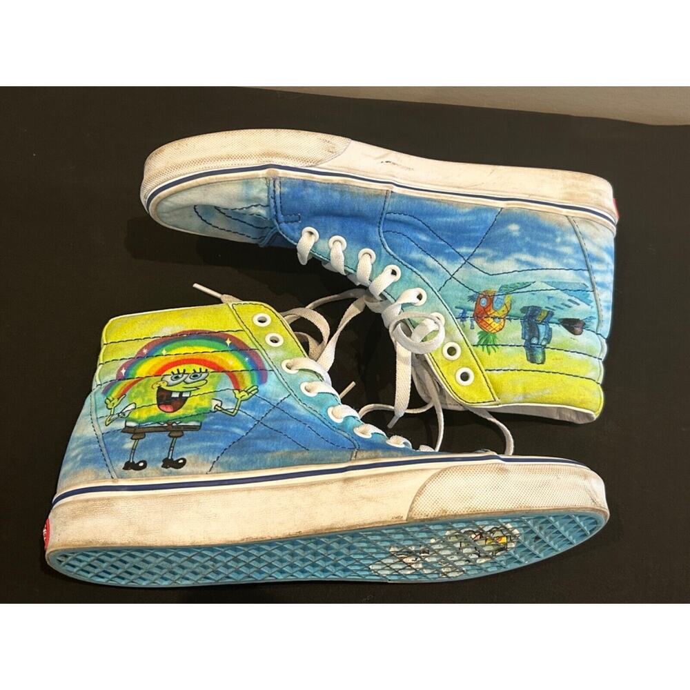 VANS SpongeBob SquarePants x Sk8-Hi 38 DX Imagination size 9 - Picture 1 of 7